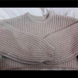 Oak + Fort Cropped Knit